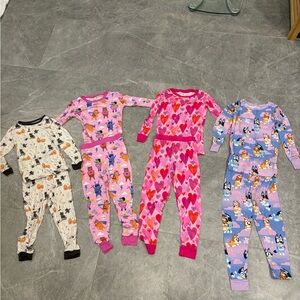 3 Little Sleepies 4T + 1 Little Joy Shop 3T